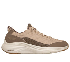 Skechers Slip-ins: Contour Foam - Cozy Fit Leopard Dream - Women