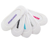 Skechers 5 Pack Non Terry Solid Liner Socks - Women|Clothing