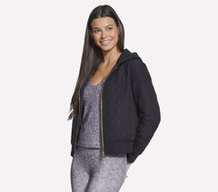Skechers GO WALK Cozy Fit Diamond Jacket - Women