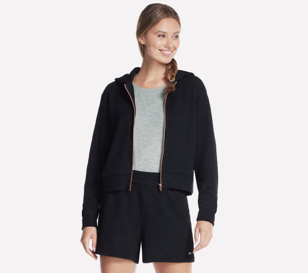 Skechers GO WALK Everywhere Diamond Full Zip Jacket - Women