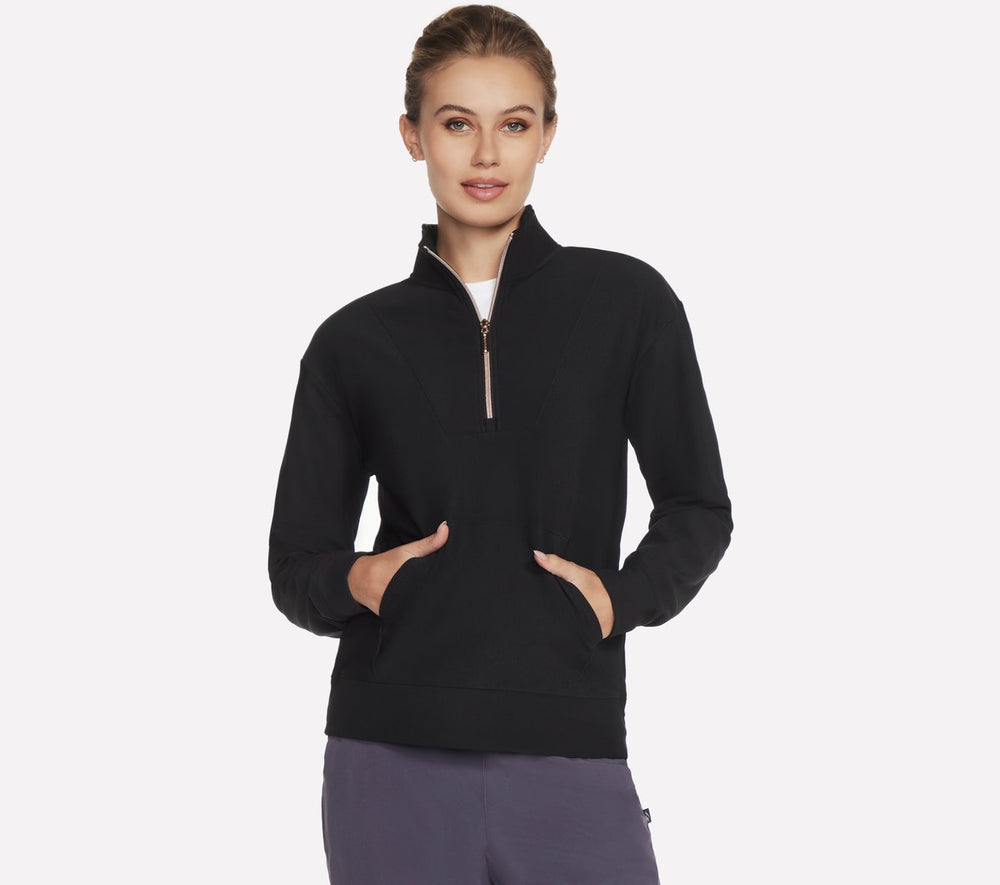Skechers GO LUXE Rib 1/4 Zip - Women