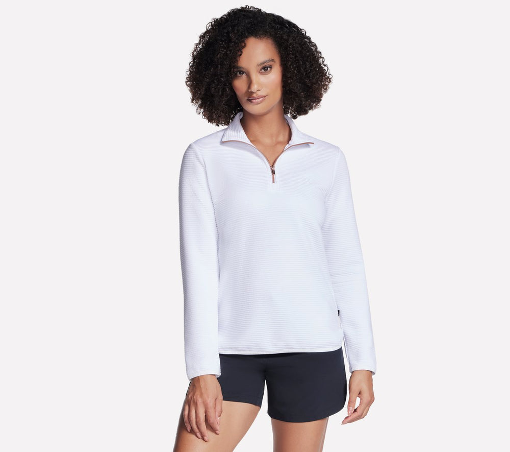 Skechers Soft Knit Ottoman 1/4 Zip - Women