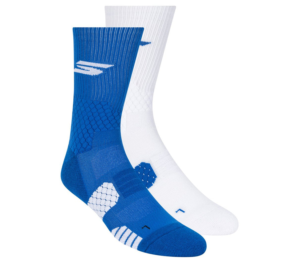 Skechers 2 Pack Performance Basketball Crew Socks - Men|Clothing