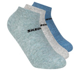 Skechers 3 Pack Boys' Low Cut Cotton Socks - Kids|Clothing