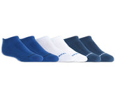 Skechers 6 Pack Non Terry No Show Socks - Kids|Clothing