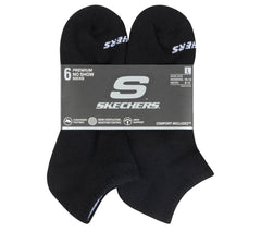 Skechers 6 Pack Core Low Cut Large Socks - Clothing