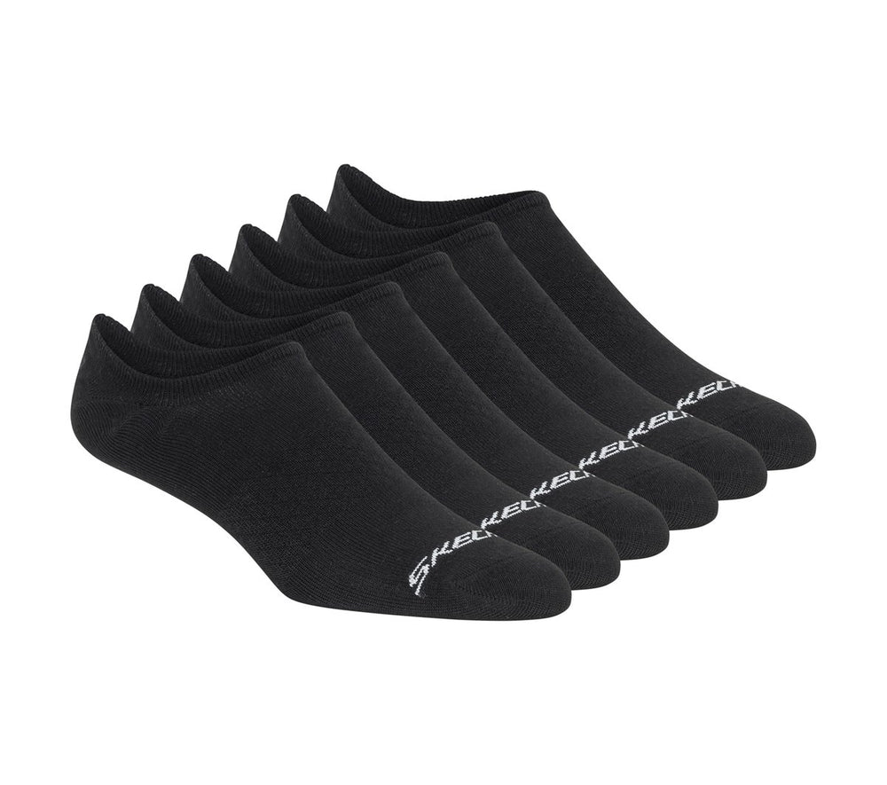Skechers 6 Pack Men's Sneaker Liner Socks - Clothing