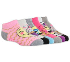 Skechers 6 Pack Low Cut Emoji Ice Cream Socks - Clothing