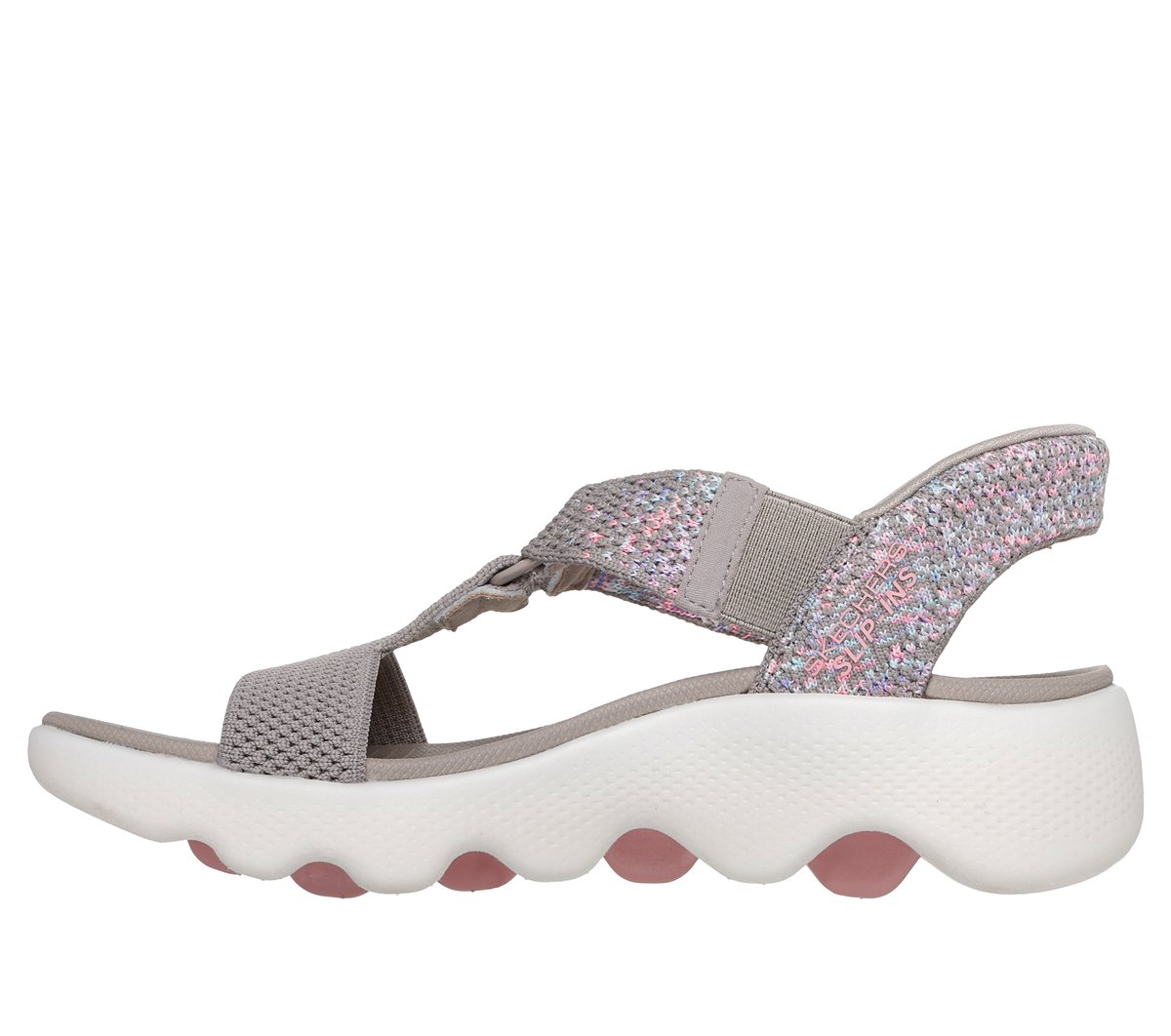 Skechers Slip-ins: GO WALK Massage Fit Sandal - Confetti Sky - Women