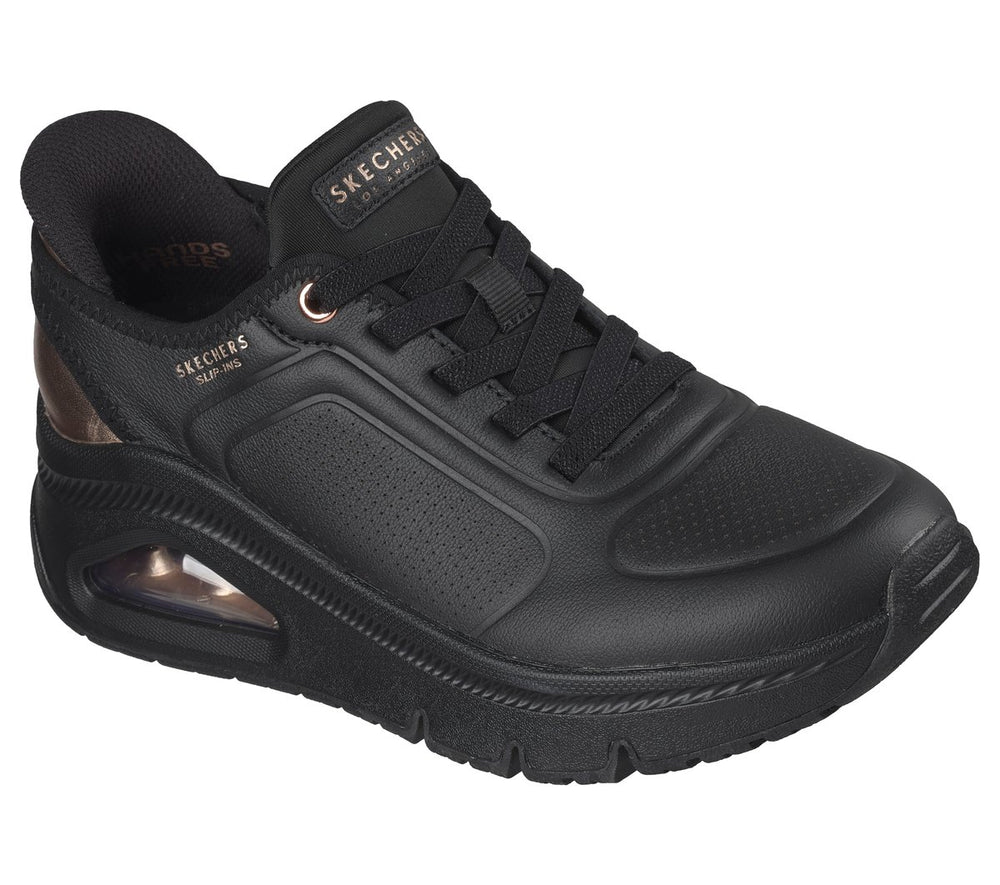 Skechers Slip-ins: Premium Leather UNO Icon - Luxe Air - Women