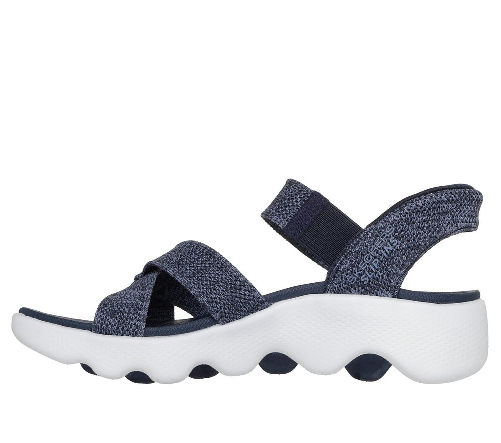 Skechers Slip-ins: GO WALK Massage Fit Sandal - Heather - Women