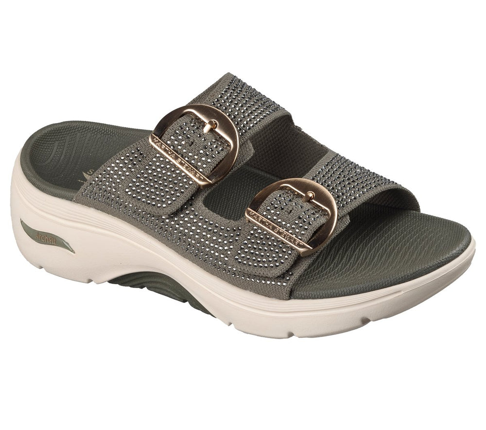Skechers Martha Stewart: GO WALK Arch Fit 2.0 Sandal - Showstopper - Women|New Arrivals