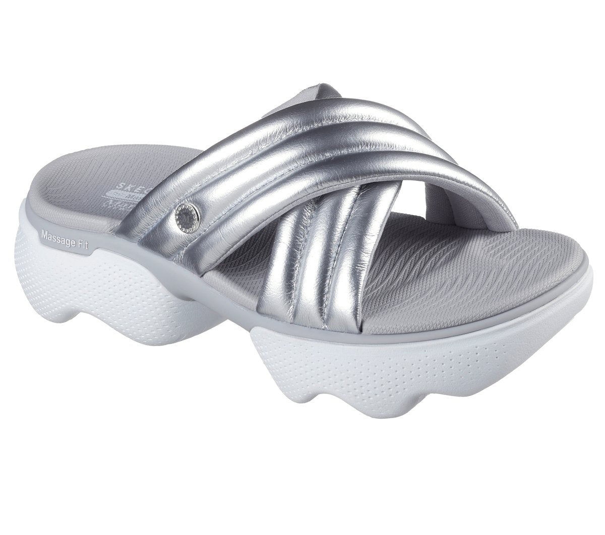 Skechers Martha Stewart:Massage Fit Edge - Shine Bright - Women