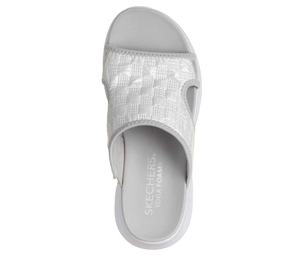 Skechers Contour Foam Sandal - Cozy Fit Costal Air - Women|New Arrivals