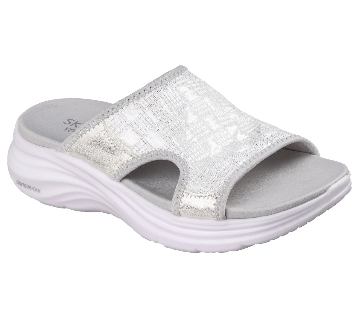 Skechers Contour Foam Sandal - Cozy Fit Costal Air - Women|New Arrivals
