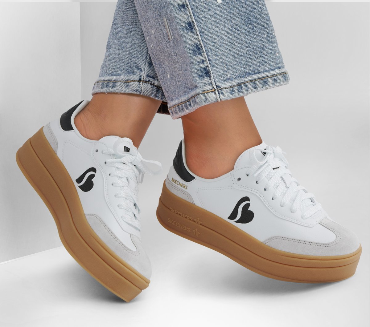 Skechers Academy HI - Stacked Hearts - Women