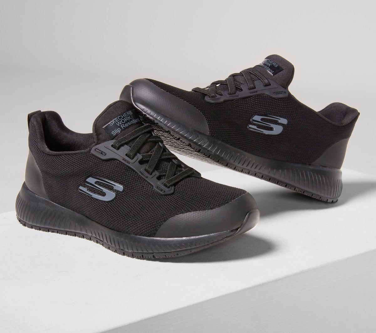 Skechers Work Slip-Resistant Relaxed Fit: Squad - Women
