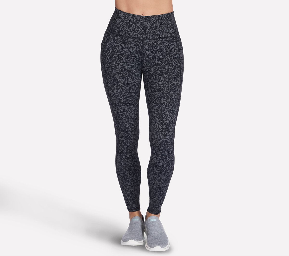 Skechers GO WALK Full Length High-Waisted Daisies Legging - Women