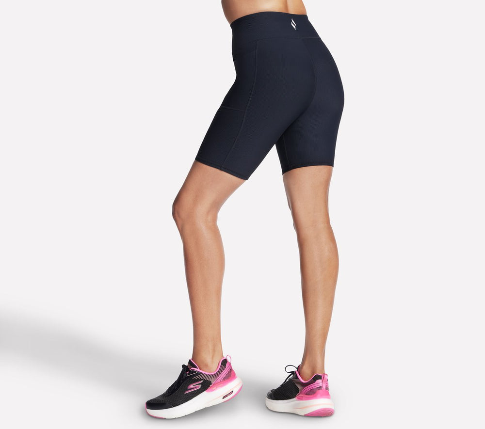 Skechers GO FLEX RIB High Waisted 8 Inch Bike Short - Women