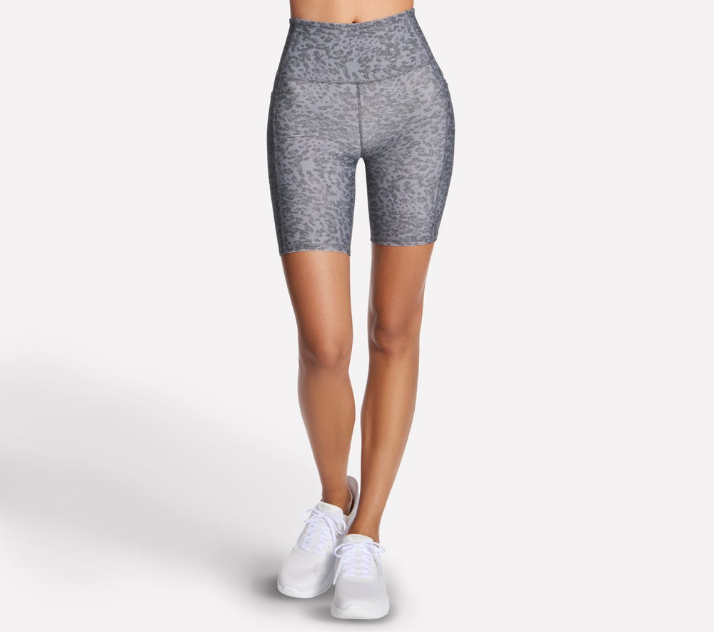 Skechers GO FLEX Printed High Waisted 8 Inch Bike Short - Women