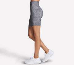 Skechers GO FLEX Printed High Waisted 8 Inch Bike Short - Women