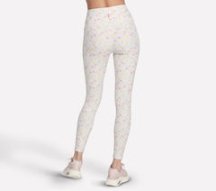 Skechers GO WALK Rib Floral Full Length High-Waisted Legging - Women