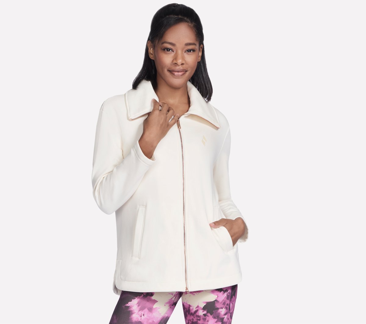 Skechers GO SNUGGLE Tunic Full Zip Jacket - Women