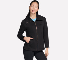 Skechers GO SNUGGLE Tunic Full Zip Jacket - Women