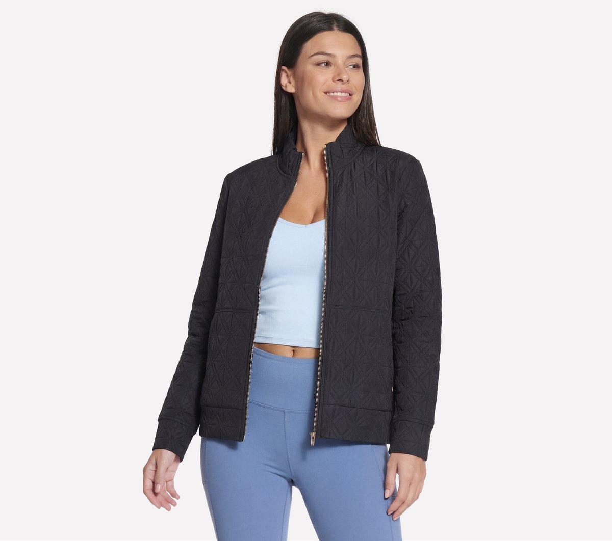 Skechers GO WALK Everywhere Cozy Fit Diamond Jacket - Women