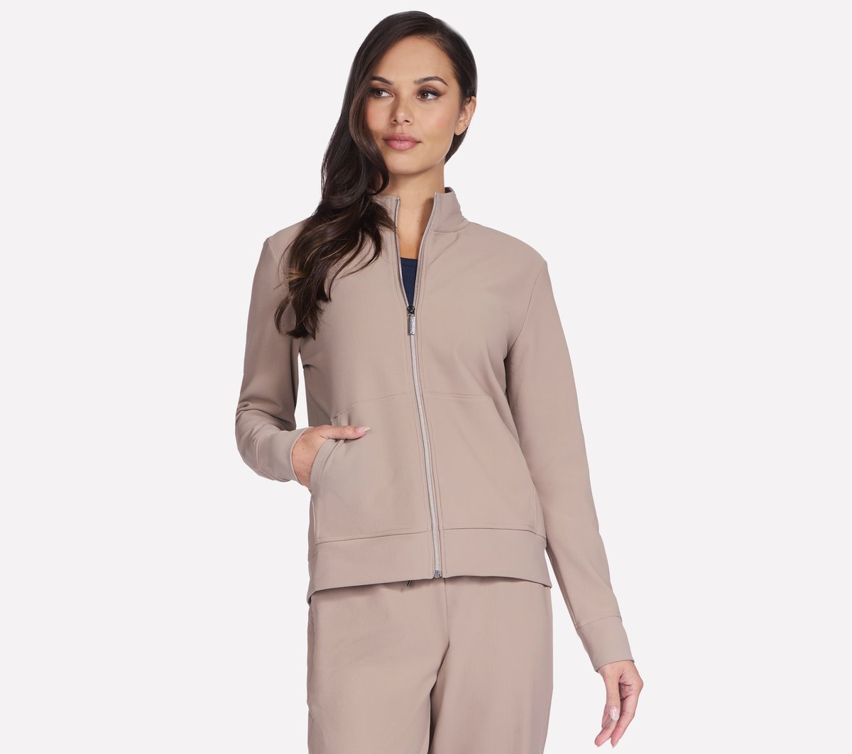 Skechers GO Luxe Rib Everyday Full Zip Jacket - Women