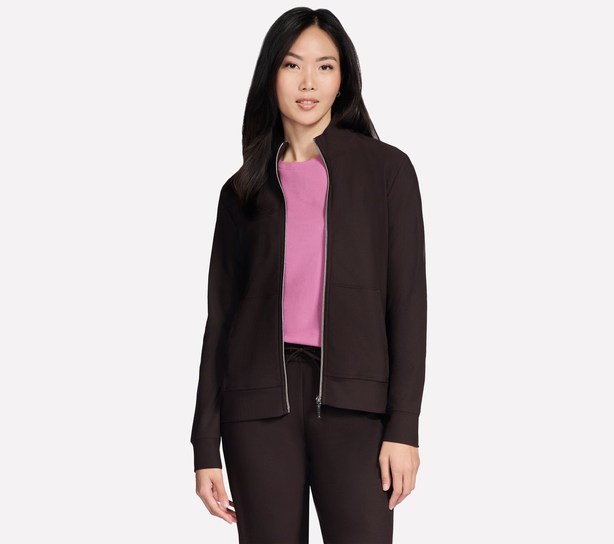 Skechers GO Luxe Rib Everyday Full Zip Jacket - Women