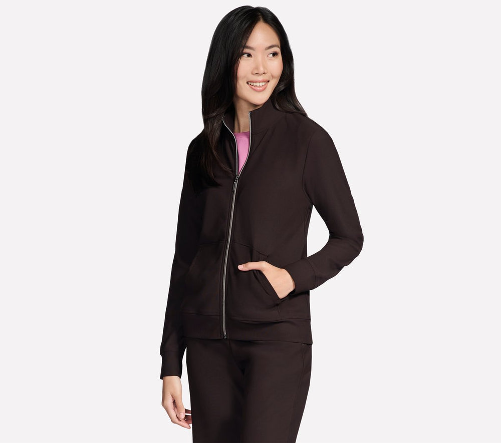 Skechers GO Luxe Rib Everyday Full Zip Jacket - Women