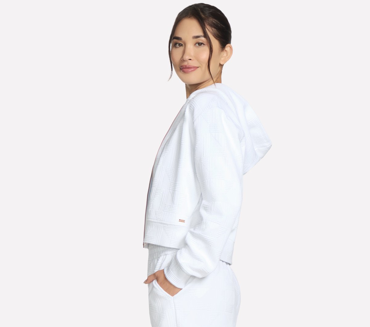 Skechers GO WALK Everywhere Diamond Full Zip Jacket - Women