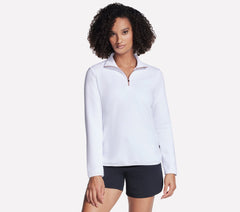 Skechers Soft Knit Ottoman 1/4 Zip - Women