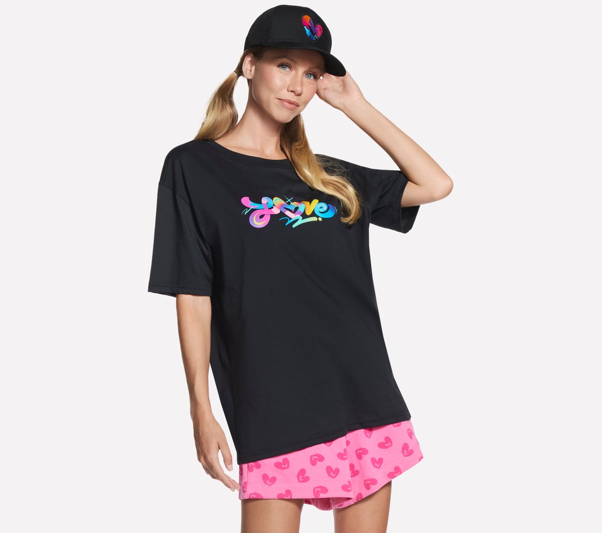 Skechers Jason Naylor: Love Short Sleeve Tee - Women