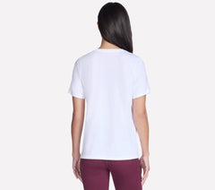 Skechers Floral Diamond Short Sleeve Tee - Women
