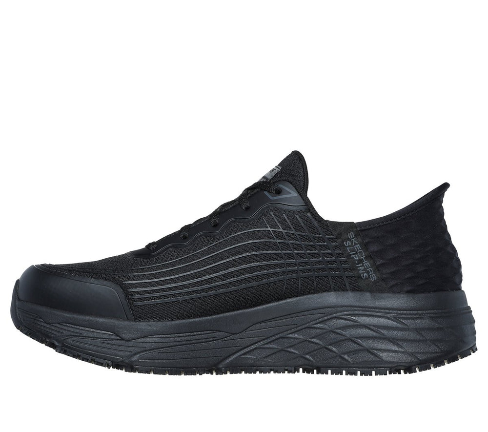 Skechers Slip-ins Work Slip-Resistant Relaxed Fit: Max Cushioning Elite - Remmal - Men