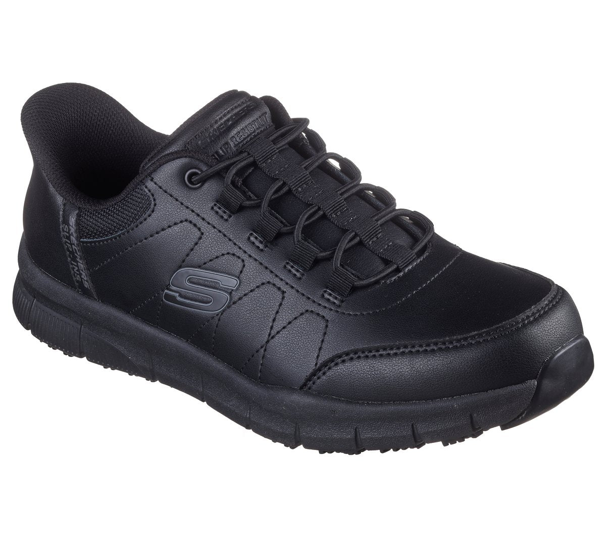 Skechers Slip-ins Work Slip-Resistant: Nampa - Knotly - Men