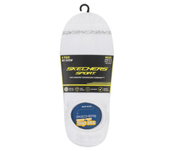 Skechers 6 Pack Men's Sneaker Liner Socks - Men|Clothing