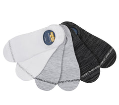 Skechers 6 Pack Men's Sneaker Liner Socks - Men|Clothing