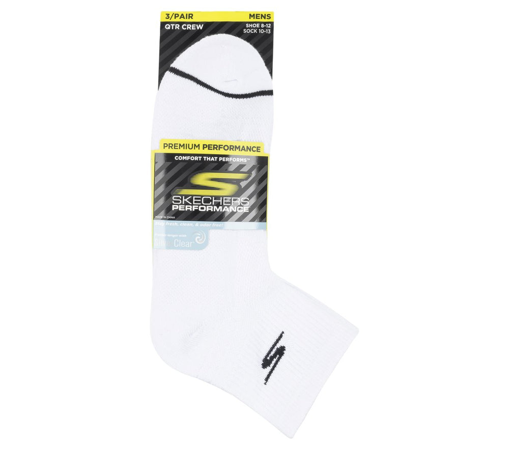 Skechers Quarter Premium Basic Socks - 3 Pack - Men|Clothing