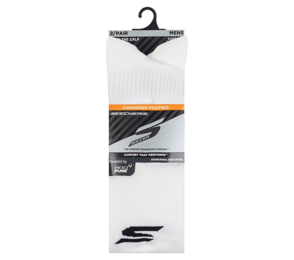 Skechers 2 Pack Men's Performance Soccer Over The Knee Socks - Men|Clothing