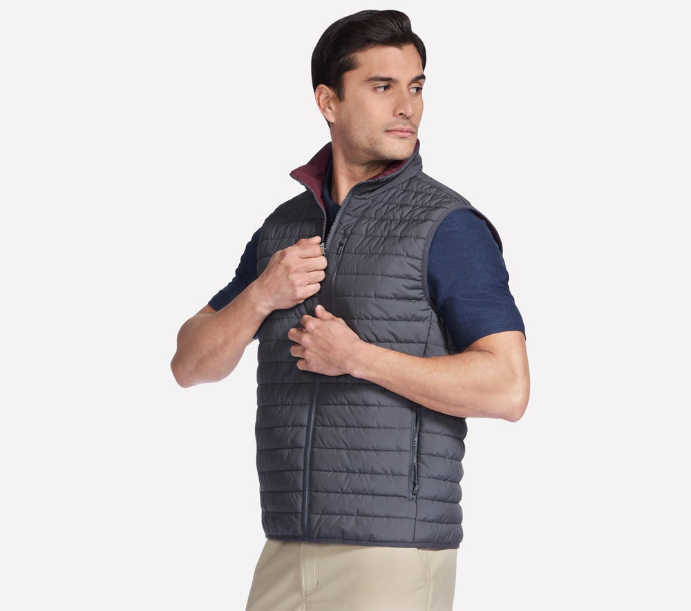 Skechers GO SHIELD Cozy Fit Altitude Reversible Vest - Men