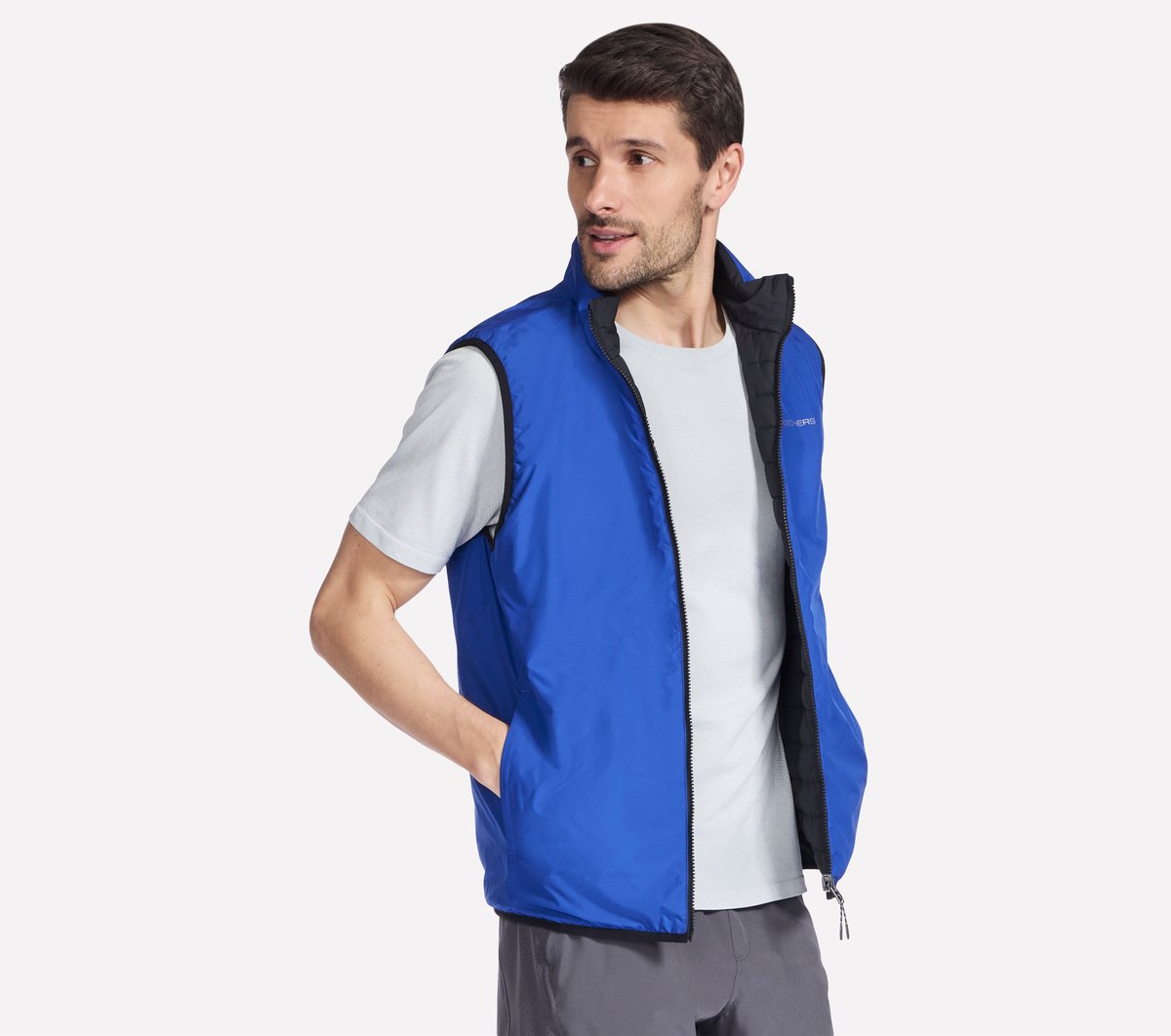 Skechers GO SHIELD Cozy Fit Altitude Reversible Vest - Men