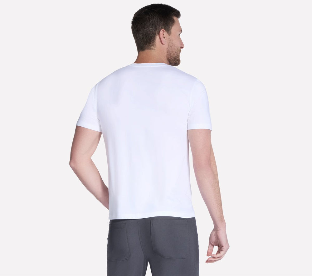 Skechers GO DRI Pima Short Sleeve V-Neck - Men
