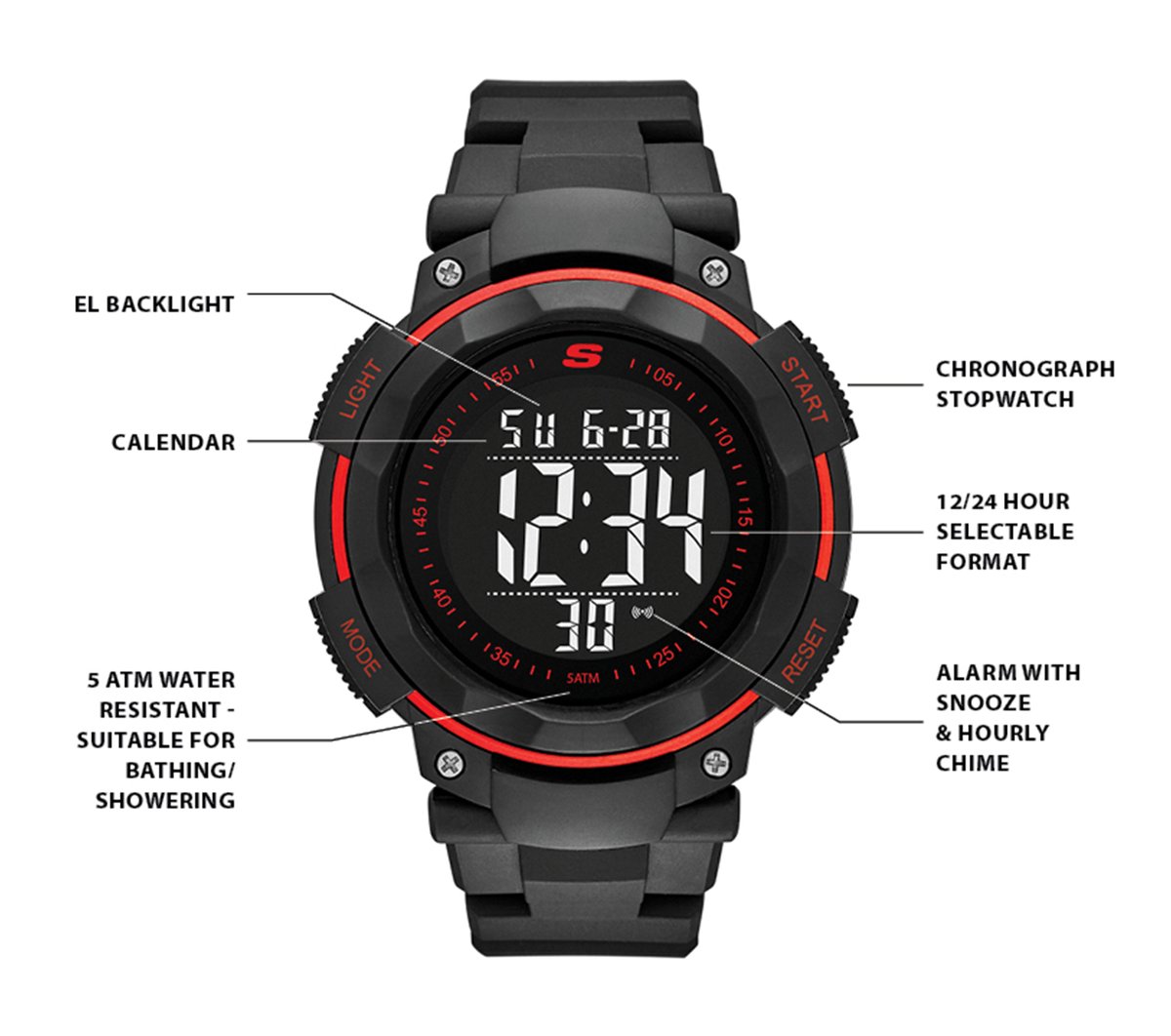 Skechers Ruhland Watch - Men|Clothing