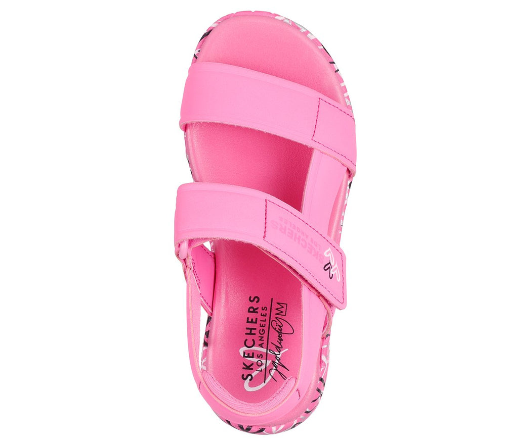 Skechers JGoldcrown: UNO Lite Sandal - Sunny Love - Kids
