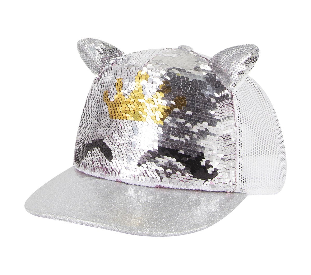 Skechers Caticorn Sequin Trucker Hat - Kids|Clothing