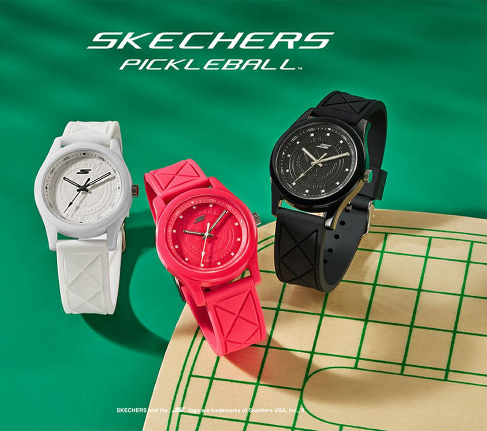 Skechers Pickleball Dial Quilt Watch - Clothing