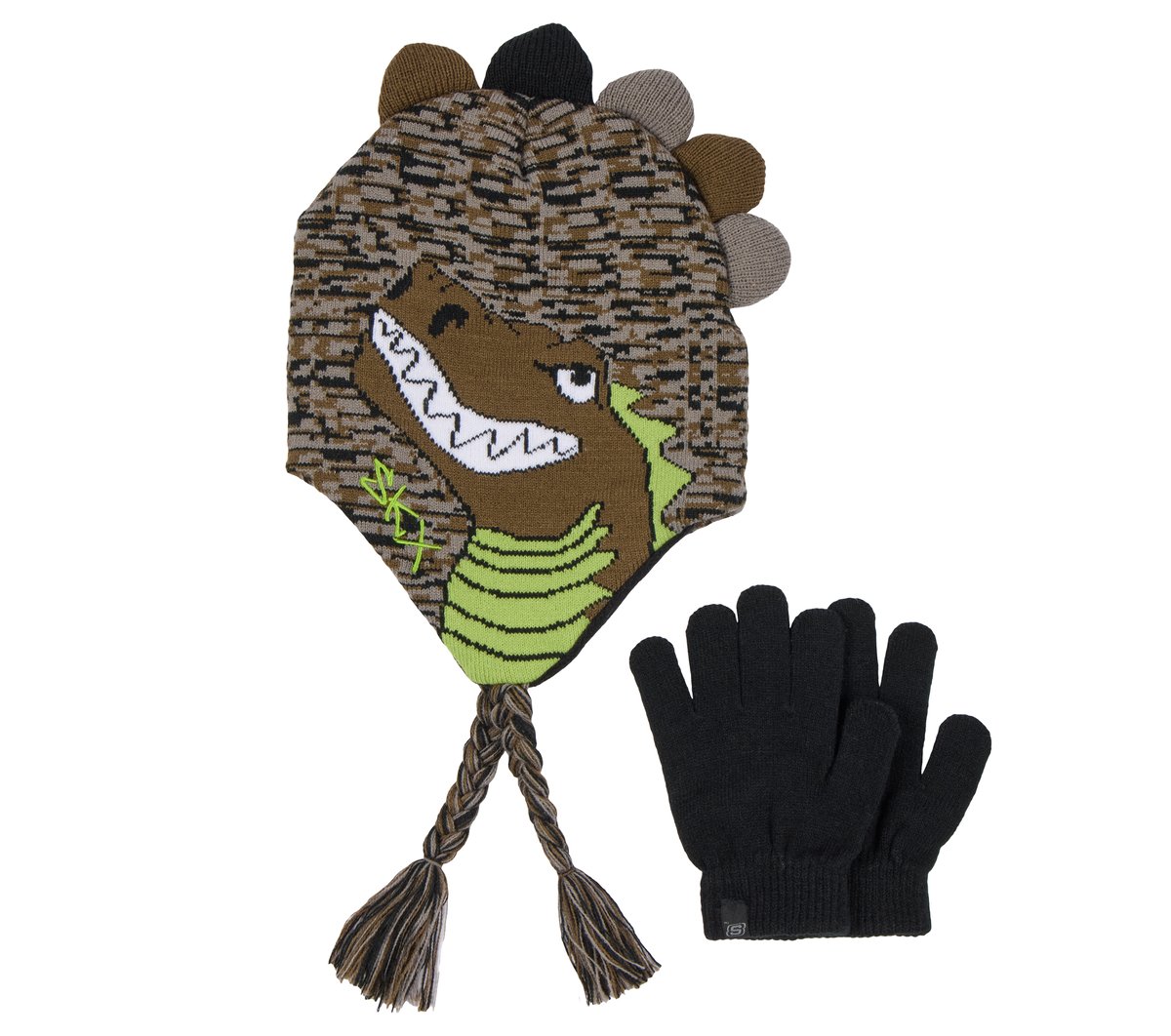 Skechers Camo Dino Hat and Glove Set - Clothing